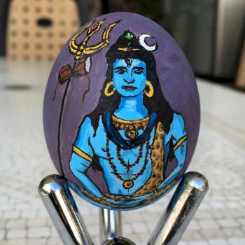 Shiva (Mahadeva) Hindu Easter Egg by kamiskaminski