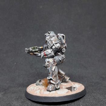 Fallout: Wasteland Warfare - BOS knight in T-60 power armor by Andriucha