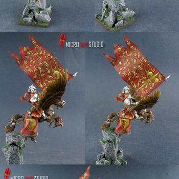 Bretonnia Lord on Pegaz by Lasota
