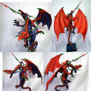 Night Elf Dragon by torrentialwaters