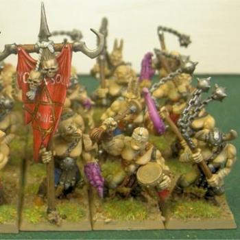Chaos mutant warband by aftermath