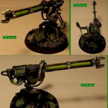 Necron Warrior Conversion by Oil Sucker