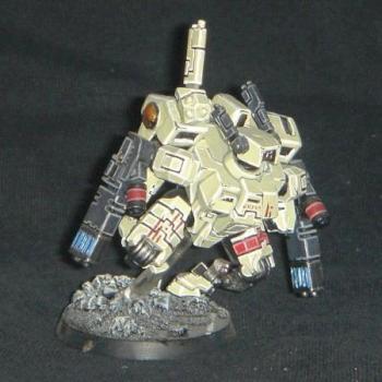 Tau Crisis Suit another view by Kaleb Daark