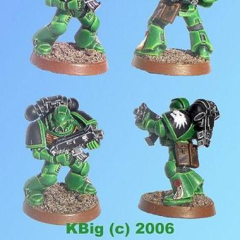 Salamander spacemarine by KBig
