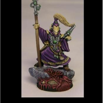 Eldar Warlock by brushphemy