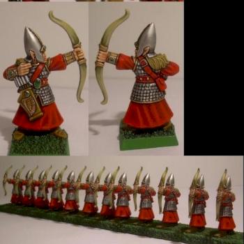 High Elf Archers by Paulo Cavalcanti