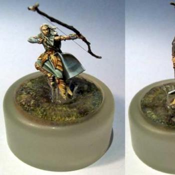Wood elf running by vonHymack