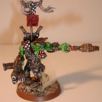 Ork Warboss by Snakepants