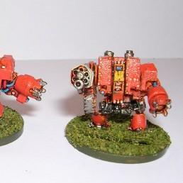 Epic 40k dreadnoughts by Blackrabbit33