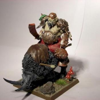 ogre on rhinox by mushroom