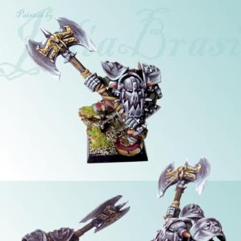 O&G Black Orc Warboss with Great Weapon by JuliaBrasiLuxus