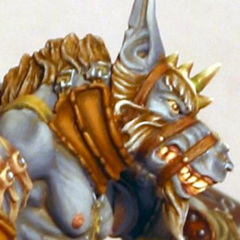 Wolfen face by Mos