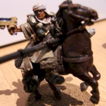 Tallarn Rough Rider Vet Sergeant by Vet Sergeant Leander