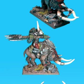 Ork, Orc, Orque Waaaghboss by vamela
