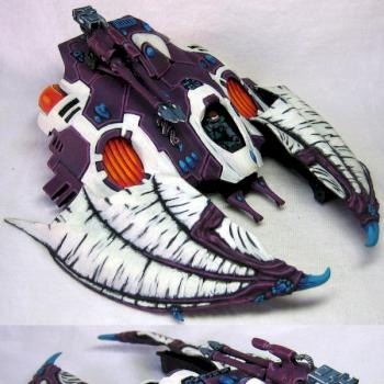 White Exodite Wave Serpent by torrentialwaters