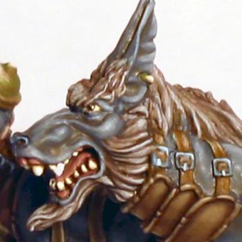 Wolfen face by Mos
