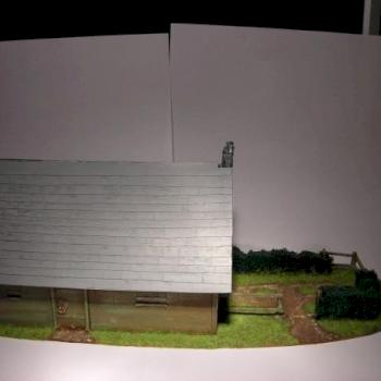 farmhouse by mushroom