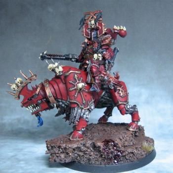 Khorne Chaoslord by -Zorg-