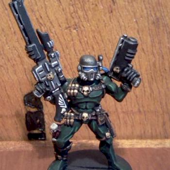 Vindicare Assassin as a Van Saar by Hackenbeck