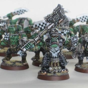 Ork Goffs by Iandw