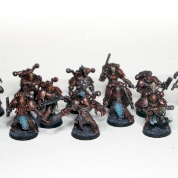 Khorne Chaos Space Marines by clive_is_great
