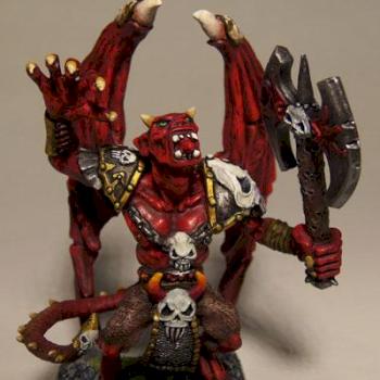 Warhammer OOP Chaos Demon Prince by gavrem