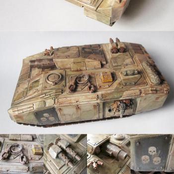 Vraks Renegade siege tank by tomcra
