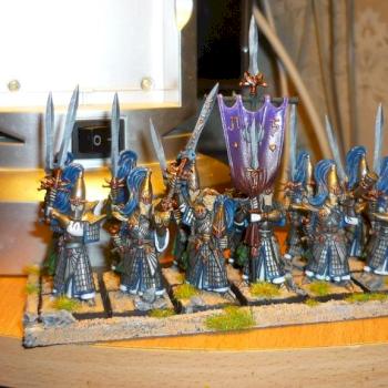 High Elf Sword Masters of Hoeth by myrmansk