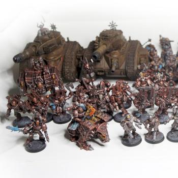 2,200 Point Blood Wolves Army by clive_is_great