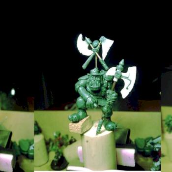 Blood axe Nob WIP by Troll kim