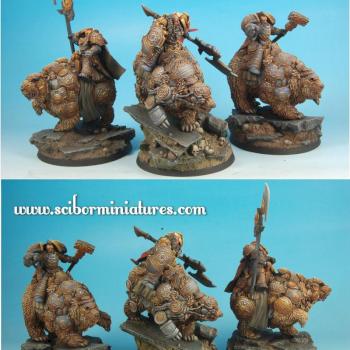 SF Celtic Warriors Bear Riders by Scibor