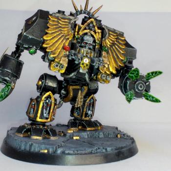 Flesh Tearers Chaplain Dreadnought by Carnarvon