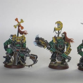Ork nobz by Iandw