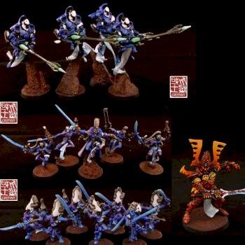 Eldars army by caiman