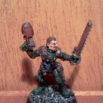 Van Saar Plasma pistol and Chainsword by Hackenbeck