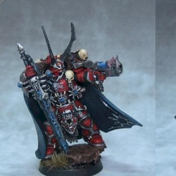 Word Bearer Chaoslord by -Zorg-