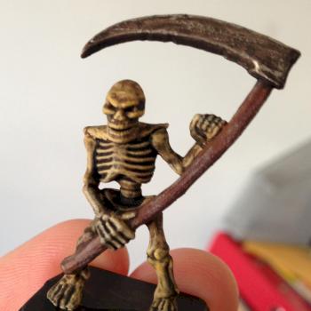 Hero Quest Skeleton (Front View) by wookstar101