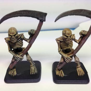 Hero Quest Skeletons (Front View) by wookstar101