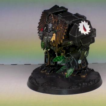 Flesh Tearers Chaplain Dreadnought by Carnarvon