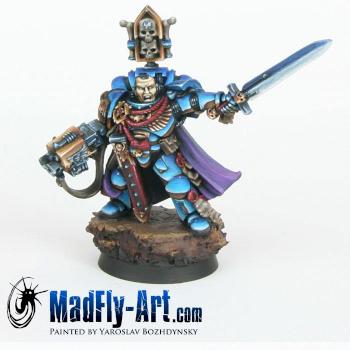 Space Marine Captain by MadFlyArtStudio