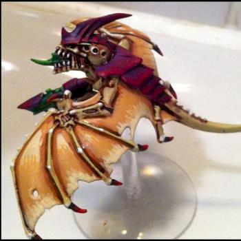 Tyranid Gargoyle by aladinsane