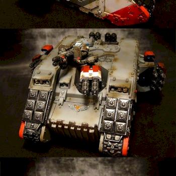 Grey knights land raider by Tryzna