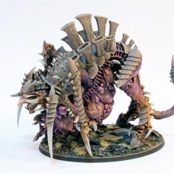 Tyranid Tervigon of Hive Fleet Titan by The_Arch1tect