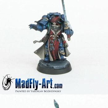 Blood Angels Librarian by MadFlyArtStudio