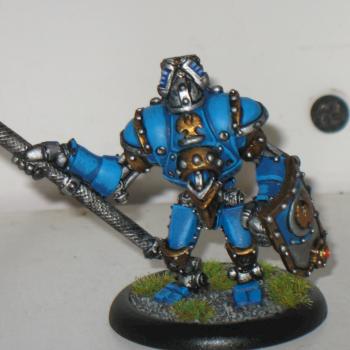 Lancer A Warjack, Cygnar, Warmachine by KettlesKeep
