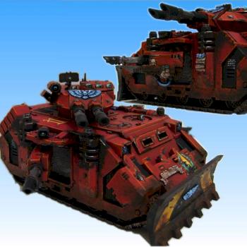 Blood Angels Predator Annhilator by mutogeno