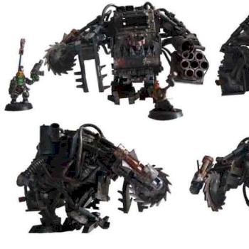 ORK DEFF-DREAD or Killa Kan 2 very unique Scratchbuilt by TheMasterOfTerrains