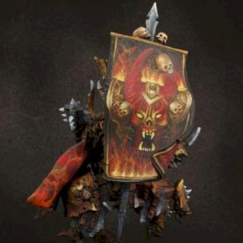 WARHAMMER Lord of Chaos with Standard by rene