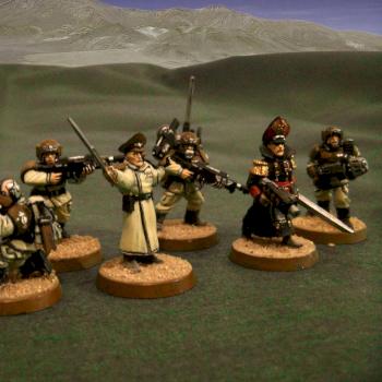 Imperial Guard HQ Command by plasencia