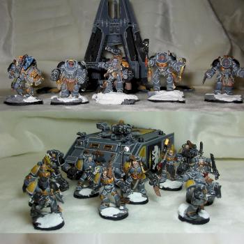 Space Wolf Army by Faelan